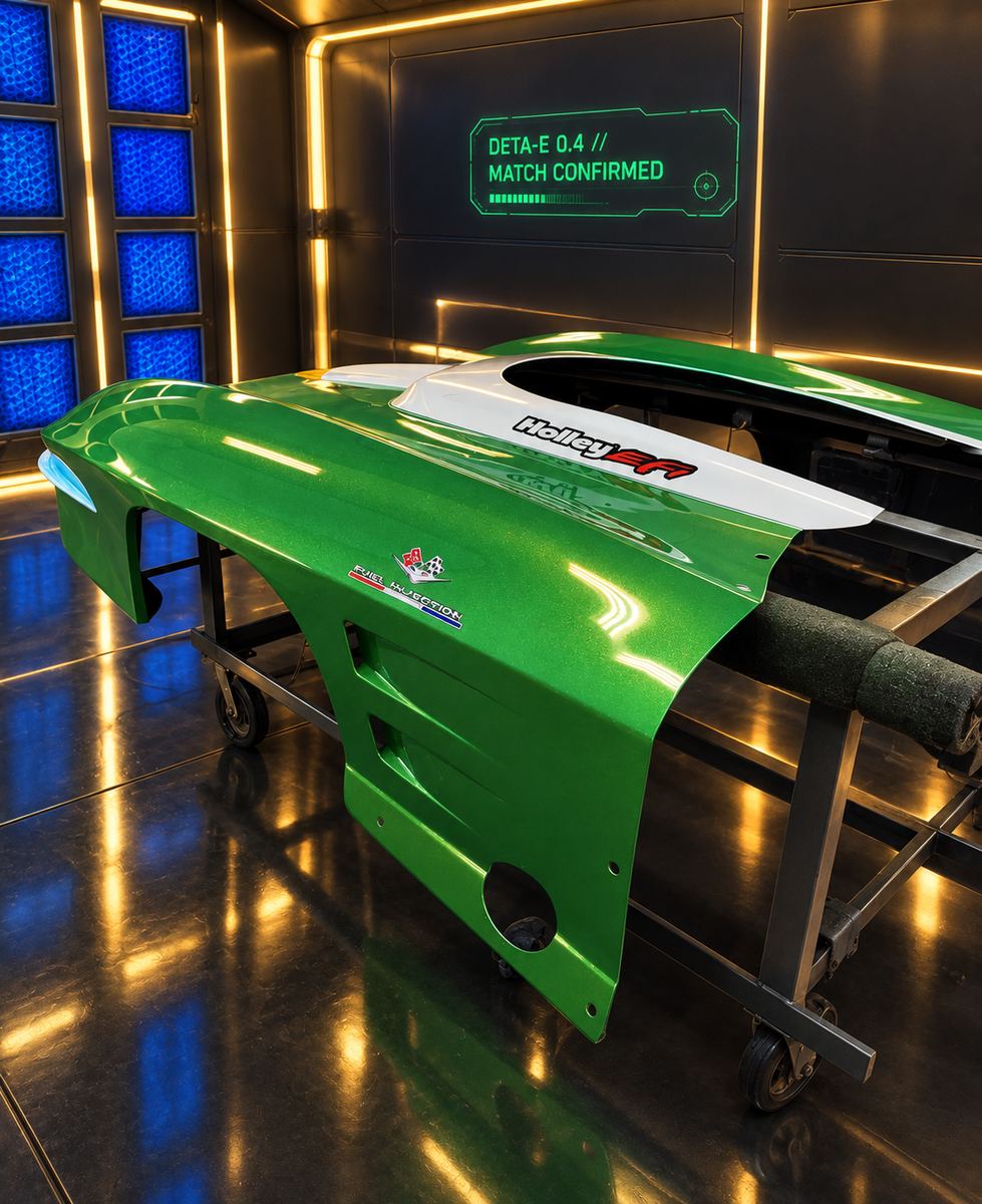 Green fender